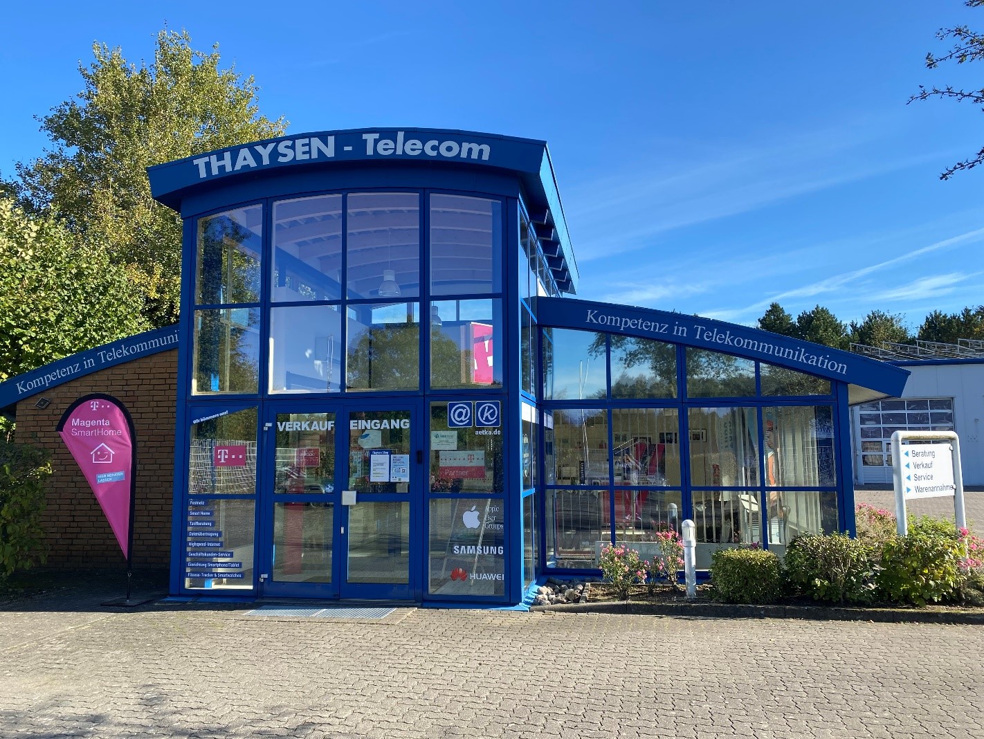 Thaysen telecom Hauptgebäude Harrislee