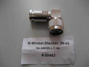 N-Stecker Aircell7, H2007 löt