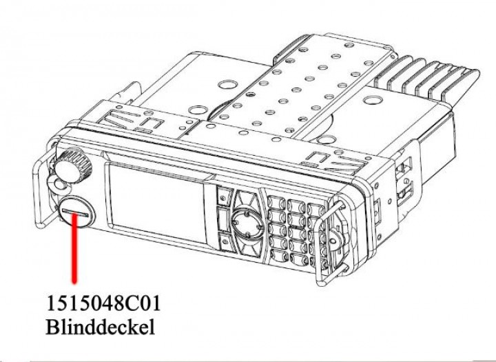 Motorola Blindstopfen für Mikrofon-Buchse (1515048C01)