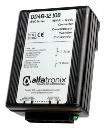 Alfatronix Spannungswandler DD48-24 108 Wandler 48/24V VDC 4,5