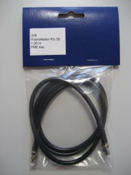 Kabel RG58 1m FME-Buchse beidseitig