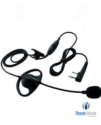 Kenwood KHS-29F Ohrhörer mit Ohrbügel und Schwanenhalsmikrofon