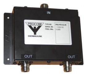 Procom 3dB breitbandiger Leistungsteiler ohne Entkopplung (PRO-PDI-2G-3R-3dB-N)