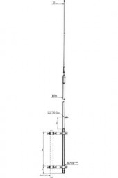 Procom 1,4 MHz - 30 MHz Sende-Empfangsantenne (HF 5000)