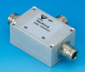 Procom 50-1000 MHz breitbandiger passiver 2 Kanal Empfängerverteiler (PRO-RPS-2-N)