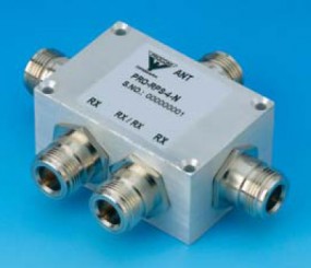 Procom 50-1000 MHz breitbandiger passiver 4-Kanal Empfängerverteiler (PRO-RPS-4-N)